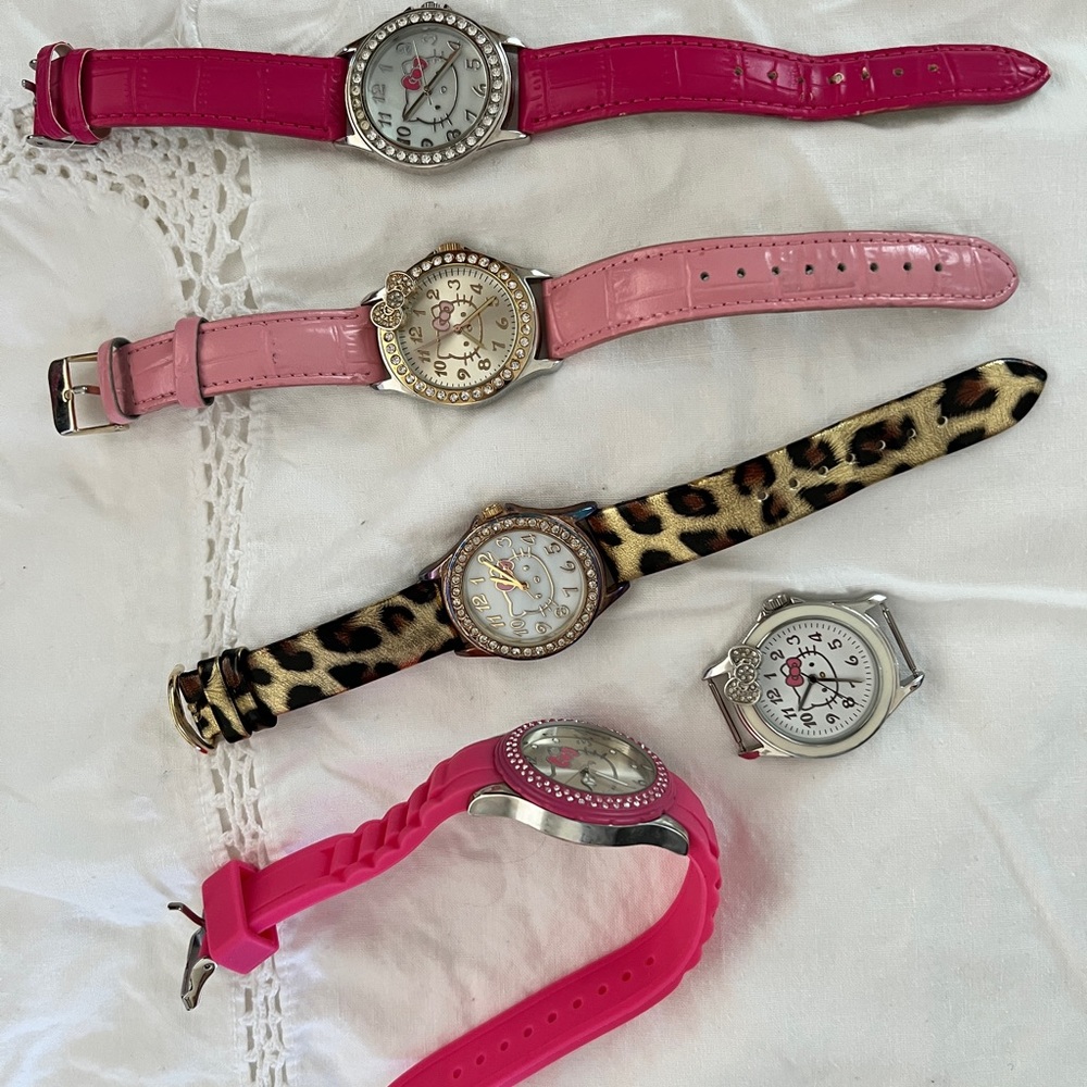 Hello Kitty Watches- bundle of 5